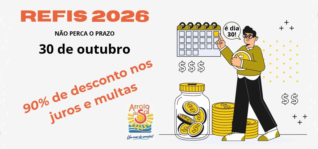 REFIS 2026 - não perca o prazo.
